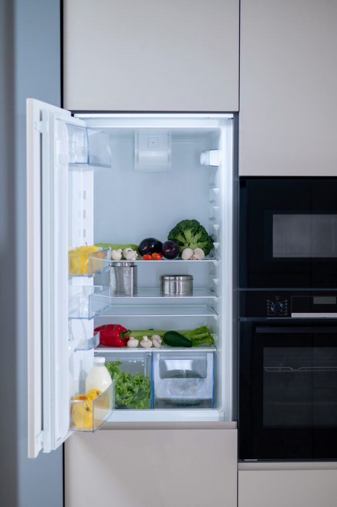 deep cleaning of fridge