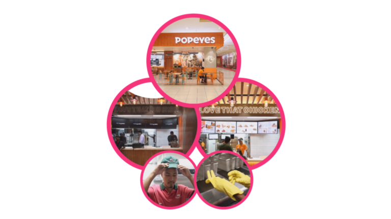 Pinkclean ensured Popeyes' restaurant was spotless and ready to welcome customers, contributing to a successful launch. Detailed cleaning service for the newly constructed restaurant to ensure it meets the highest hygiene standards.