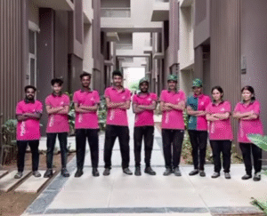 pinkclean team at Newly Constructed Building Cleaning Services