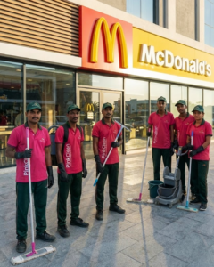 Pinkclean Project: McDonald’s New Outlet