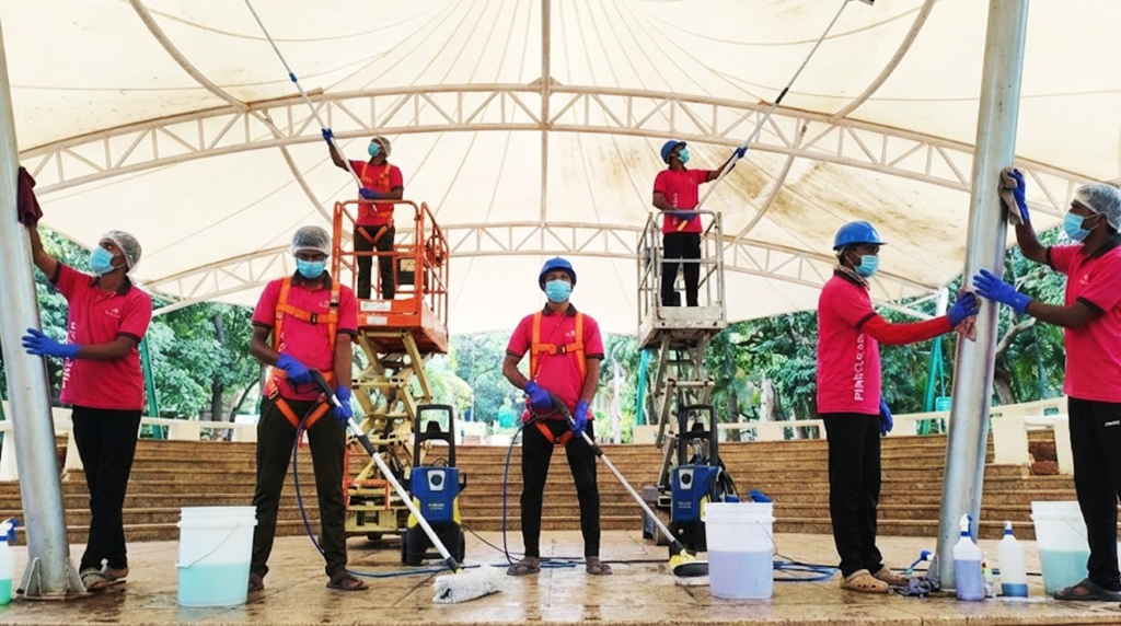 Pinkclean Project: Royal Orchid Layout Club House Auditorium