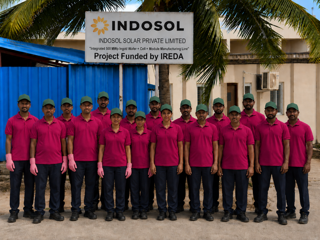 Pinkclean Project: Indosol Solar, Kavali, Nellore, Andhra Pradesh
